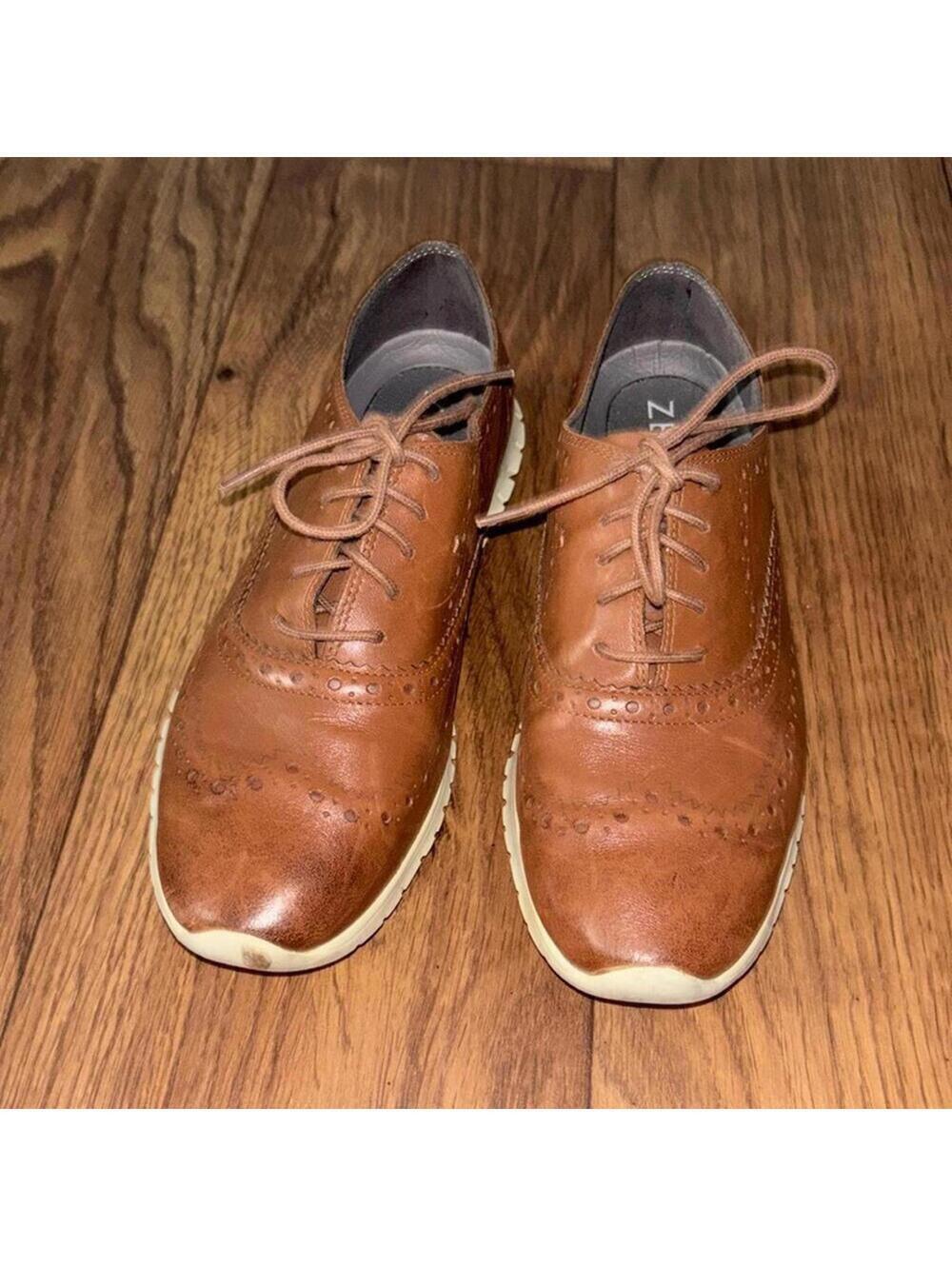 Cole Haan zero grand brown women’s wing tip, loafer sneaker business career